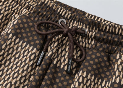 LVC025 New men's spring and autumn thin style outerwear+long pants pure cotton casual suit clothing