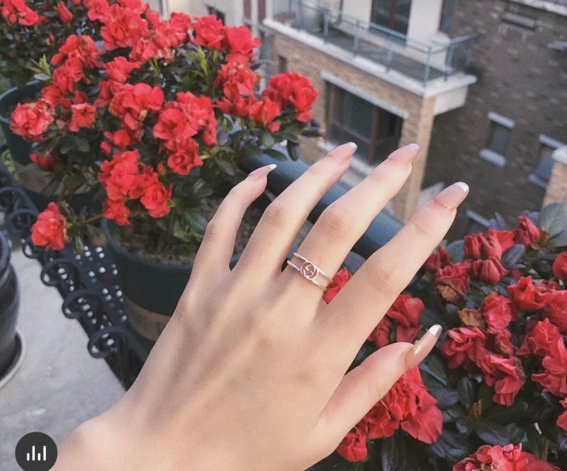 J124  Titanium steel ring jewelry for both men and women