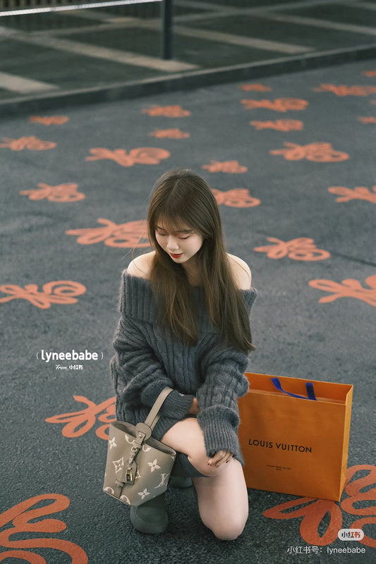 MLP04   Women's new fashion 18*16cm bucket bag