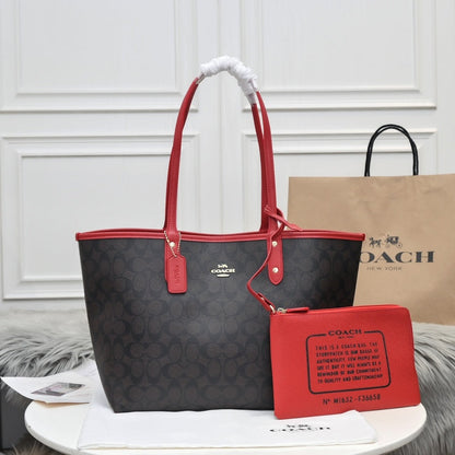 GOP1 High quality Leather 34-28-14CM Bag Open 42CM