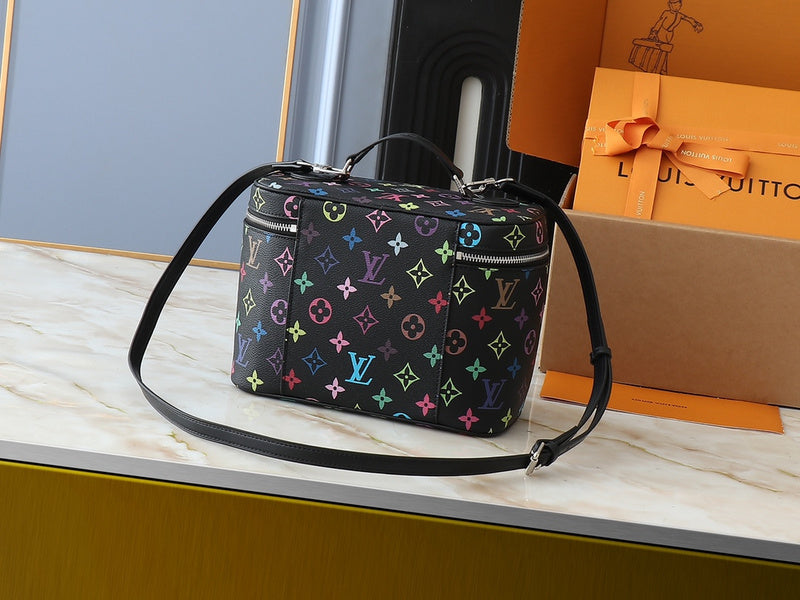 LLP036 Leather Bag 24-17-14CM Shoulder Bags