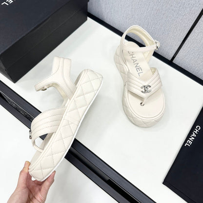 MBCS2 Leather Slippers Size 35-40 Shoes with Box