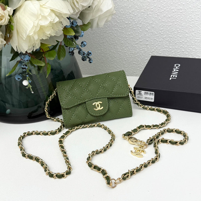 LCP04 Wallet Bag 13.1-7.5-2.1CM Leather bags with box