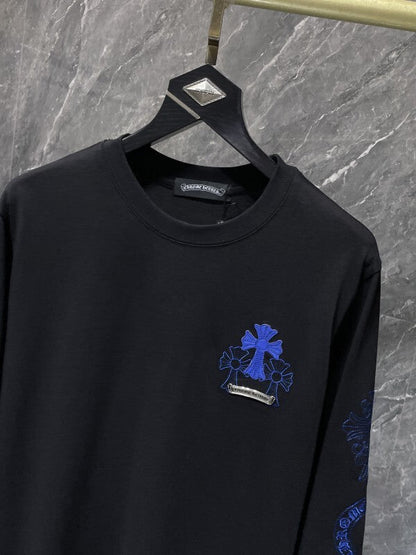 KLC20 New men's and women's pure cotton long sleeved casual clothes