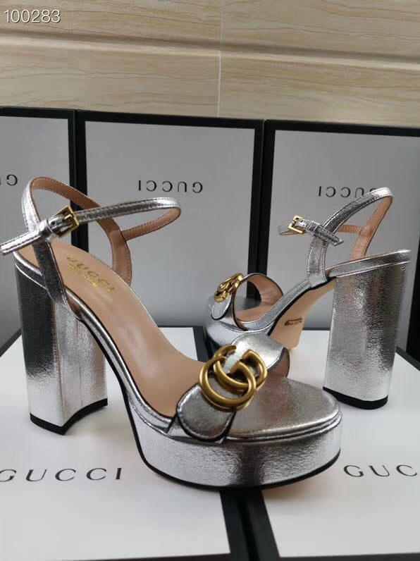 OGS4 Women real leather 8 Or 10CM shoes size 35-42 with box