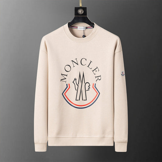 MOC038  New men's autumn and winter double-sided cotton new pullover hoodie clothing