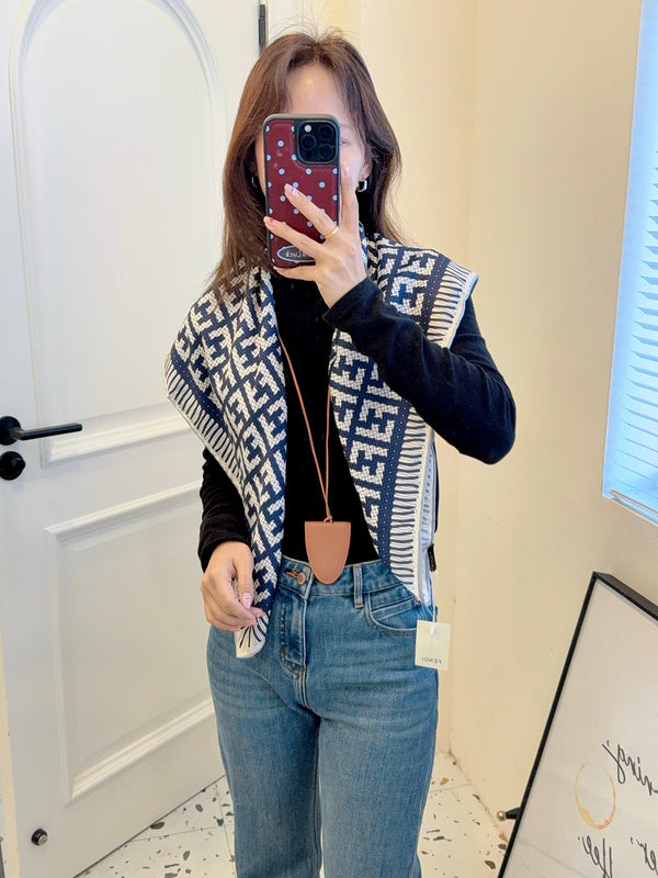 XFC16 Silk satin 90-90CM scarf