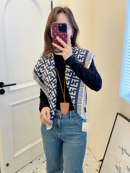 XFC16 Silk satin 90-90CM scarf