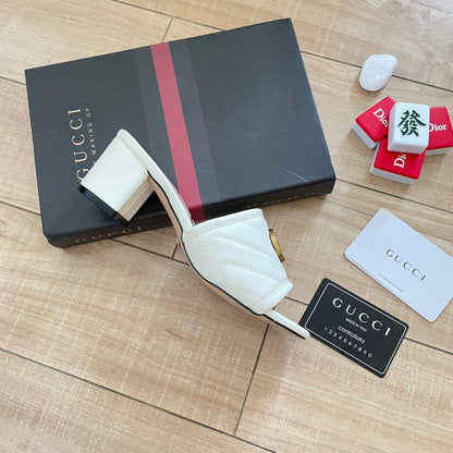 MJGS60 Slippers 6.5CM Women shoes 35-40 With box