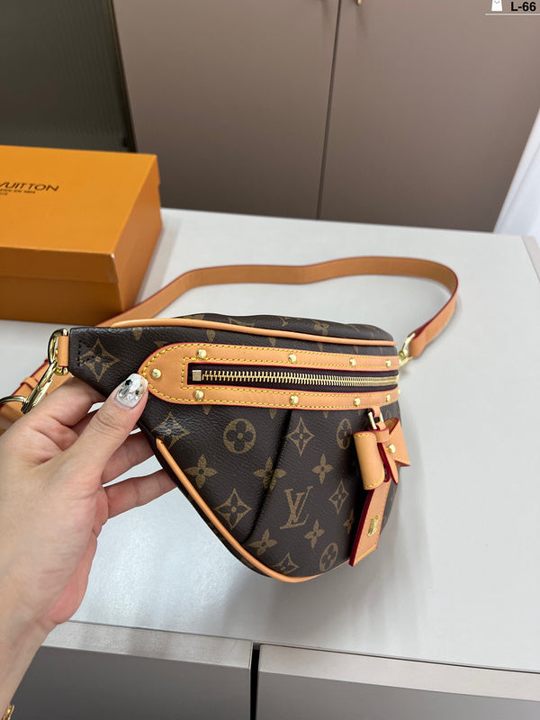 MLP5 Leather Bag 31-18CM Shoulder bags With box