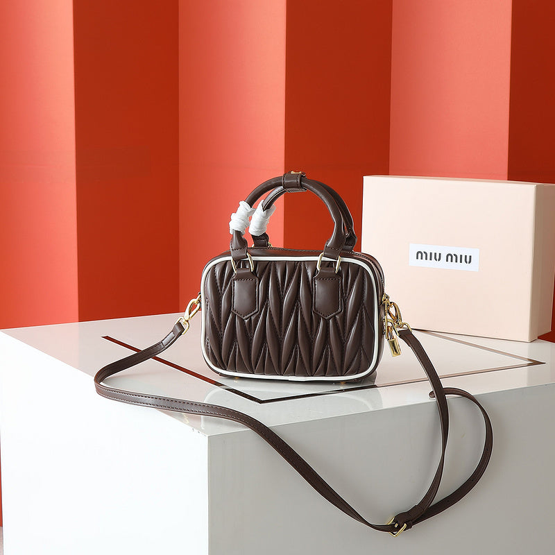 LMP8 Leather Bag 20-14-7CM Handbag