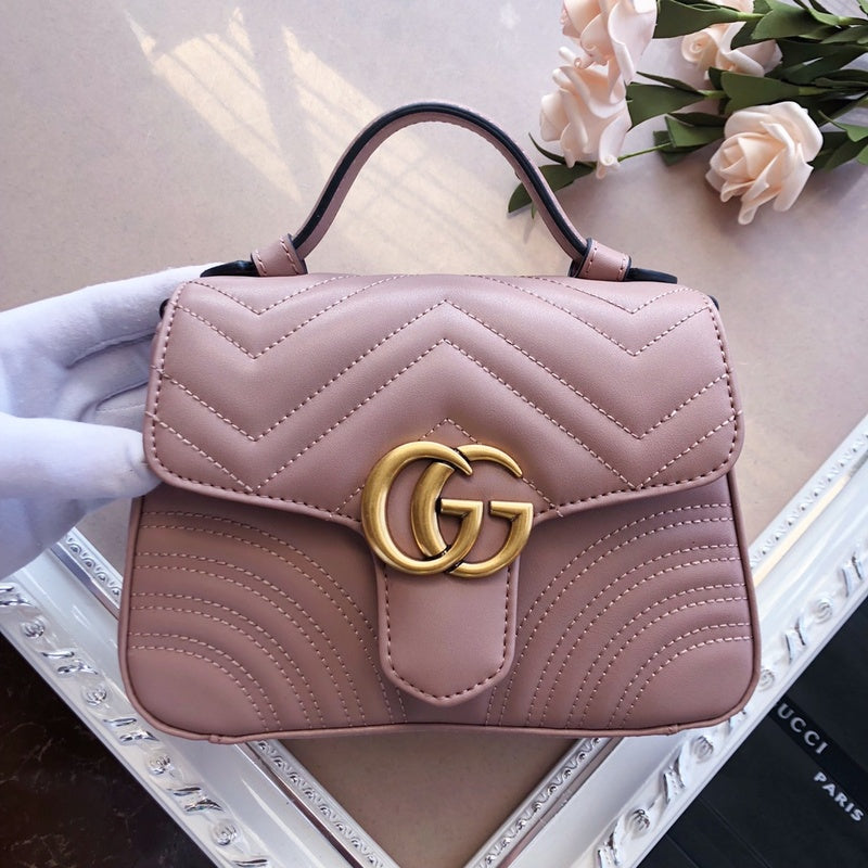 GGP17 High quality Leather 21-15.5-8CM Bag