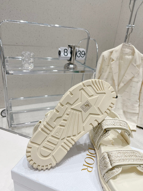 BDS0 Women slipper Leather Shoes 35-41 with box