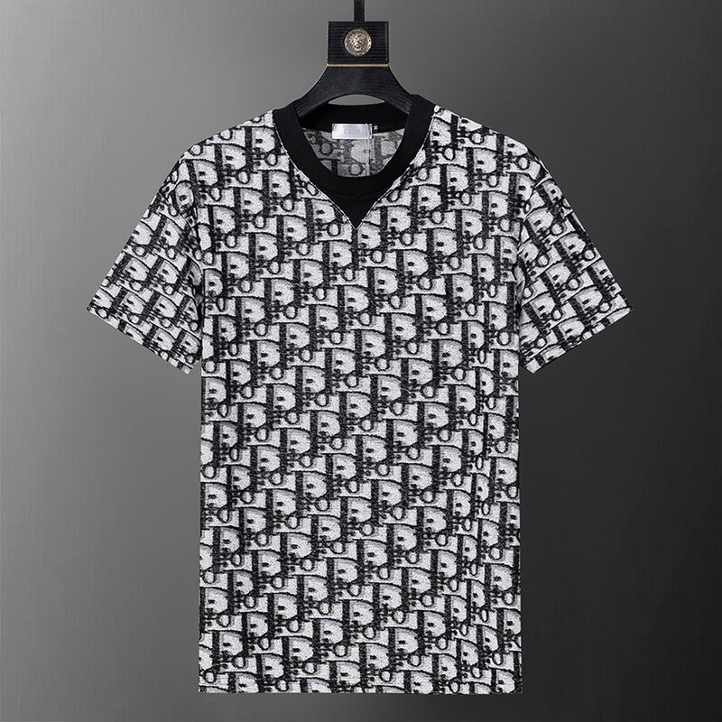 DIC119 New men's short sleeved polo top+shorts clothing