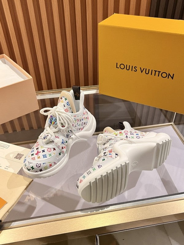 OLS38 Leather Women 5.5CM Shoes 35-41 with box