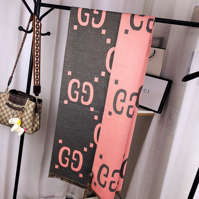 XGC11 cashmere blend 65-190CM Scarf