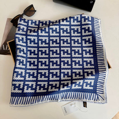 XFC16 Silk satin 90-90CM scarf