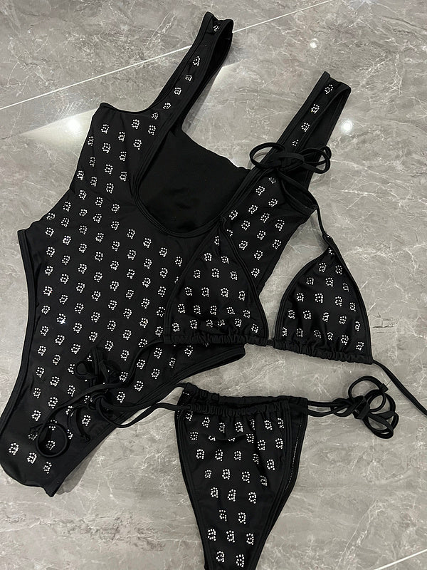 AW03  New summer women's swimwear one-piece swimsuit bikini