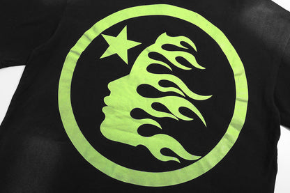 HEC4  Men's and women's summer short-sleeved T-shirt clothes