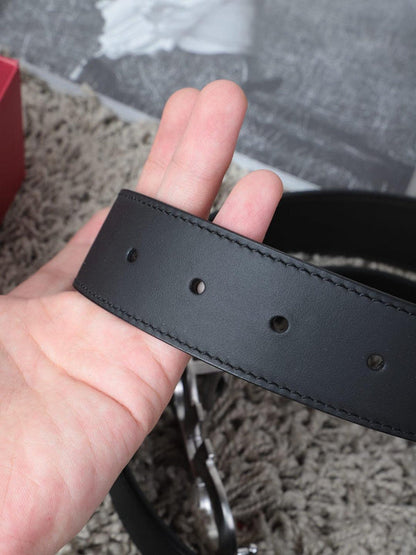 FBL10 wide 3.5CM total length 95-125cm Leather Belt High Quality With packing