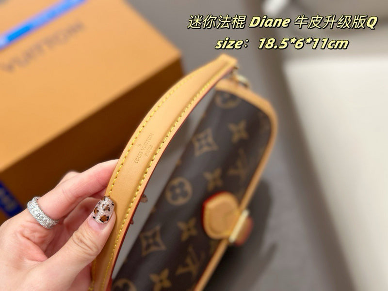 MLP06  Women's new fashion 18.5*6*11cm mini baguette bag