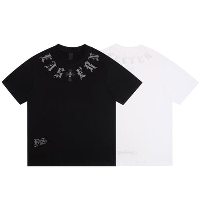 KLC19 Men's and women's high quality summer short-sleeved T-shirt clothes