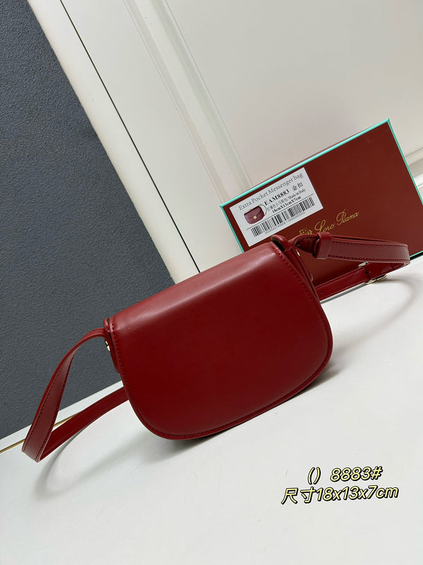 LLPP1 Leather Bag 18-13-7CM Shoulder Bags