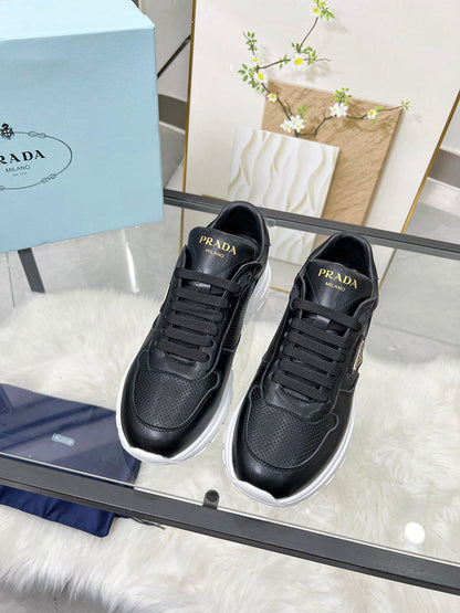 OPS3 Leather Shoes Women35-41 man40-45 with box