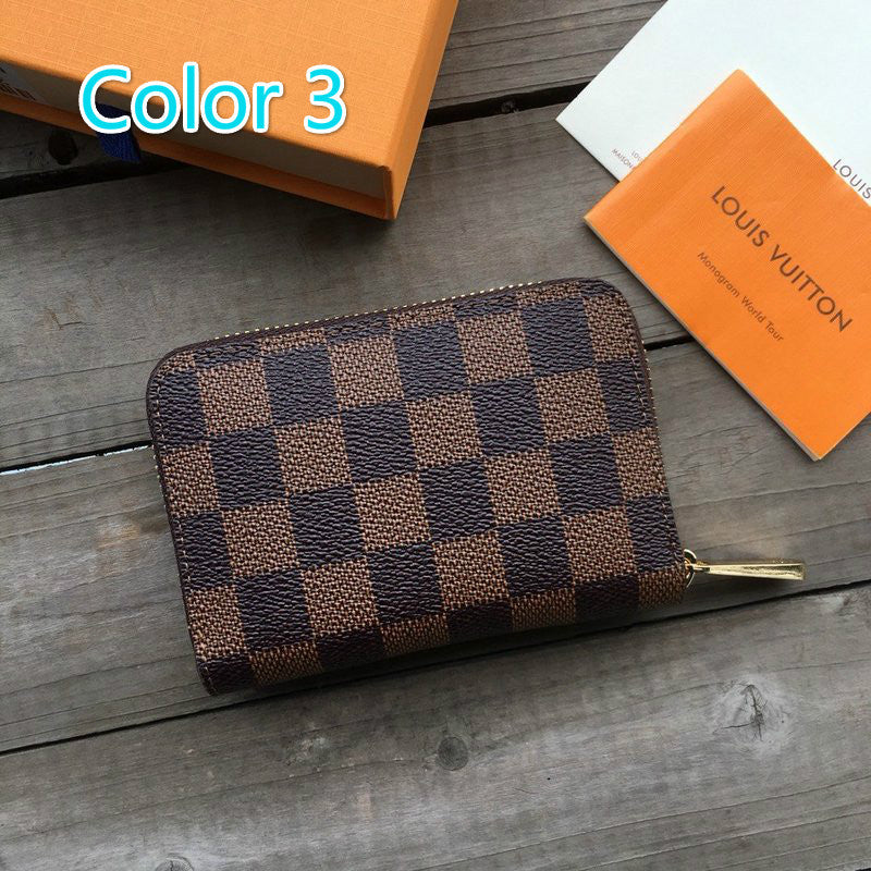 LLP53 Fashion zipper wallet portable wallet 11X8cm