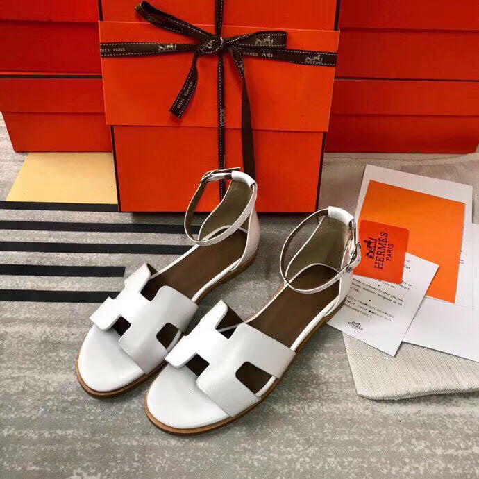 OHS07 Couples slipper Leather Shoes 36-42 with box