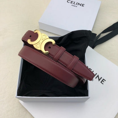 CEBL1 Real leather 1:1 2.5CM 95-110CM Belt with all packing