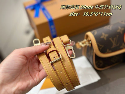 MLP06  Women's new fashion 18.5*6*11cm mini baguette bag