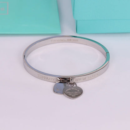 S440  Bracelet 316L steel plating gold silver/Gold/rose bangle Jewelry