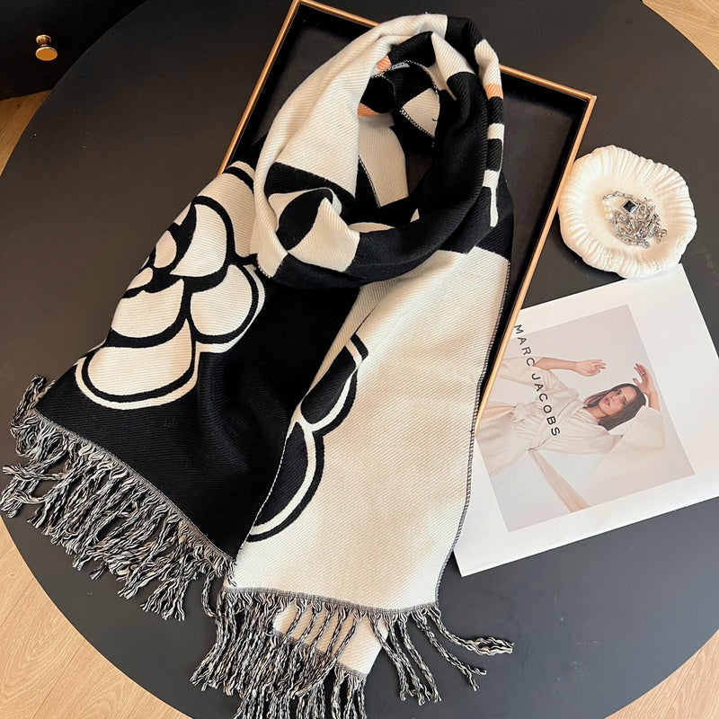 XCC23 Cashmere blend 55-185CM Scarf