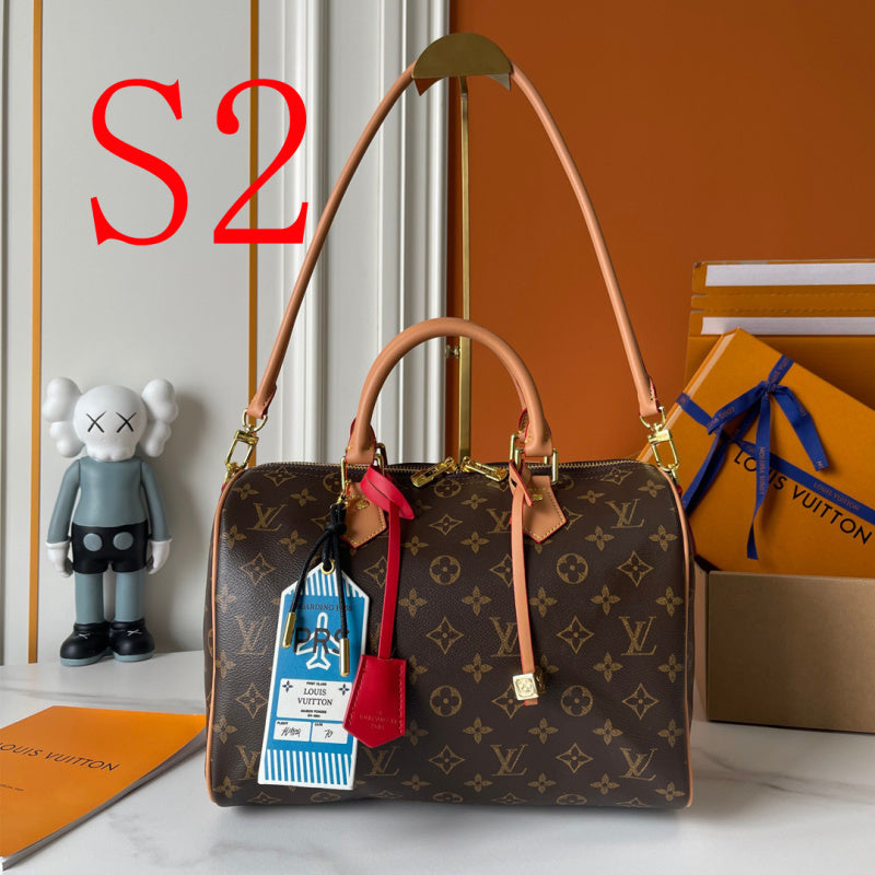 LLP237 Leather Bag 30-21-17CM Travel Bags