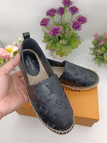 OLS35 Leather Women Shoes 35-42 Fisherman's shoes With box