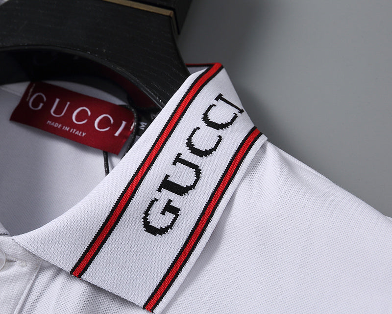 GUC059 Men's short sleeved lapel polo shirt clothing