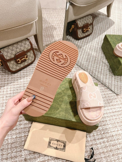 HFGS6 Slippers 6CM Women shoes 35-41 With box