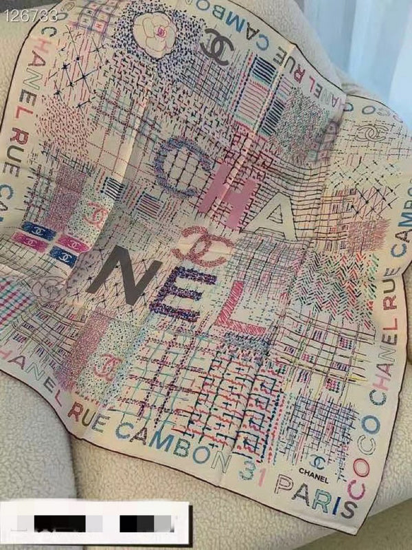 XCC19 Silk satin 90-90CM scarf