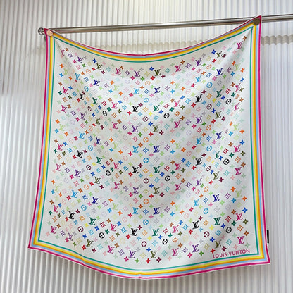 XLC29 Silk satin 90-90CM Scarf