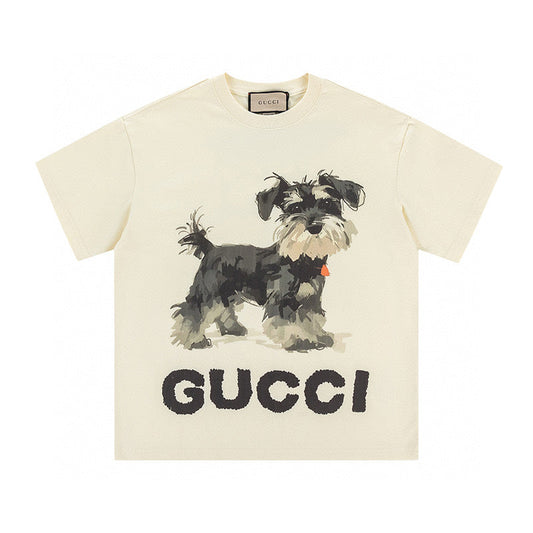 GUC079  Men's and women's summer short-sleeved T-shirt clothes