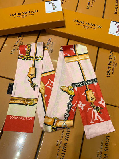 XLC17 Silk satin 8-120CM scarf