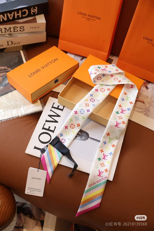 XLC02 Silk satin 6-120CM Scarf