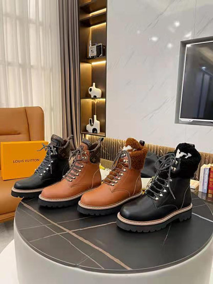 OLS31 Leather Women Shoes 35-41 with box