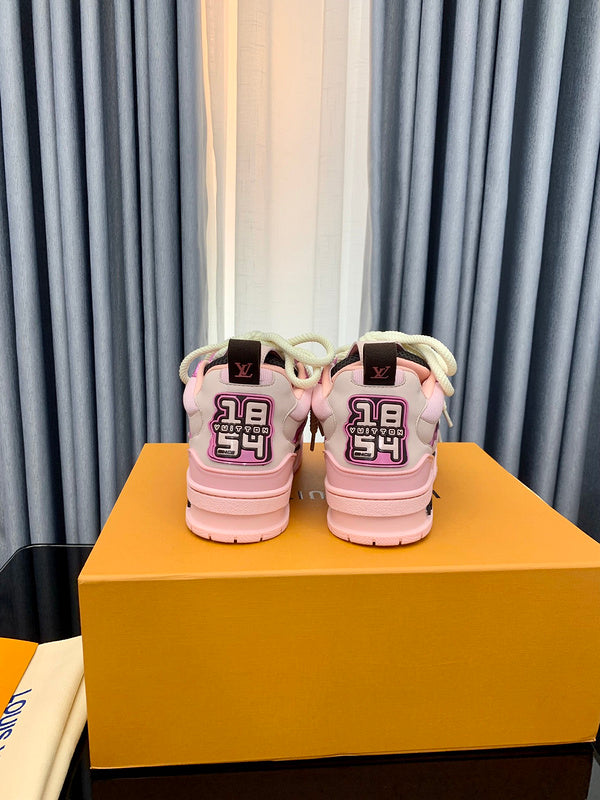 GLS14 Leather women 35-41 And men 40-46 sneakers shoes With box