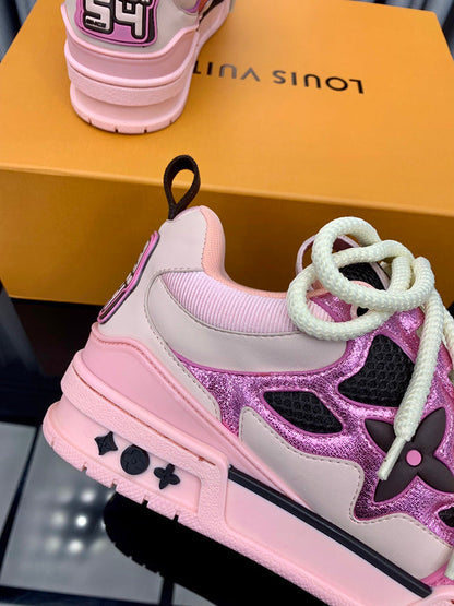 GLS14 Leather women 35-41 And men 40-46 sneakers shoes With box