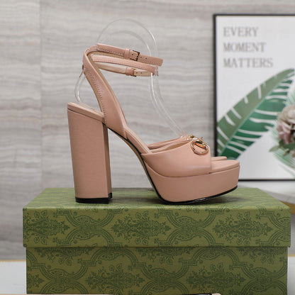 JHGS7 Slipper 11.5CM Heel Size 35-42 Shoes with box