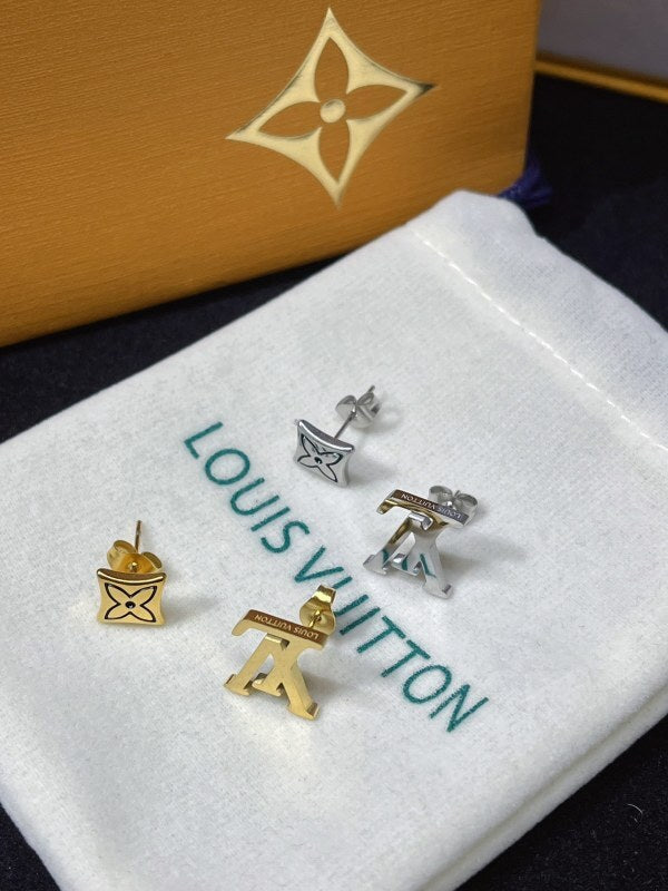 A1177   Men's and women's titanium steel earrings and jewelry