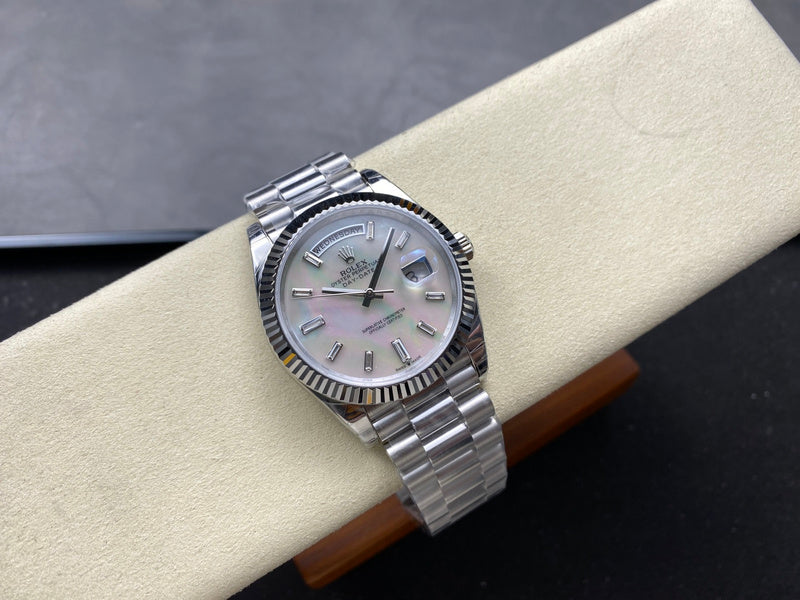 RW58  Women's fritillary face double calendar Week log watch 31MM