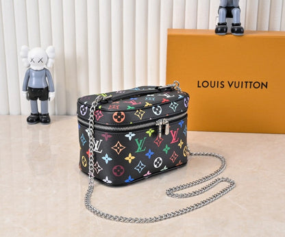 LLP035 Leather Bag 20-13.5-12CM 14-10.2-8.5CM Shoulder Bags